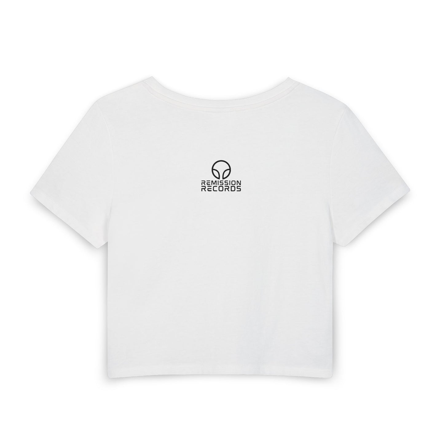 Spacemen Logo - White Women's Crop Top