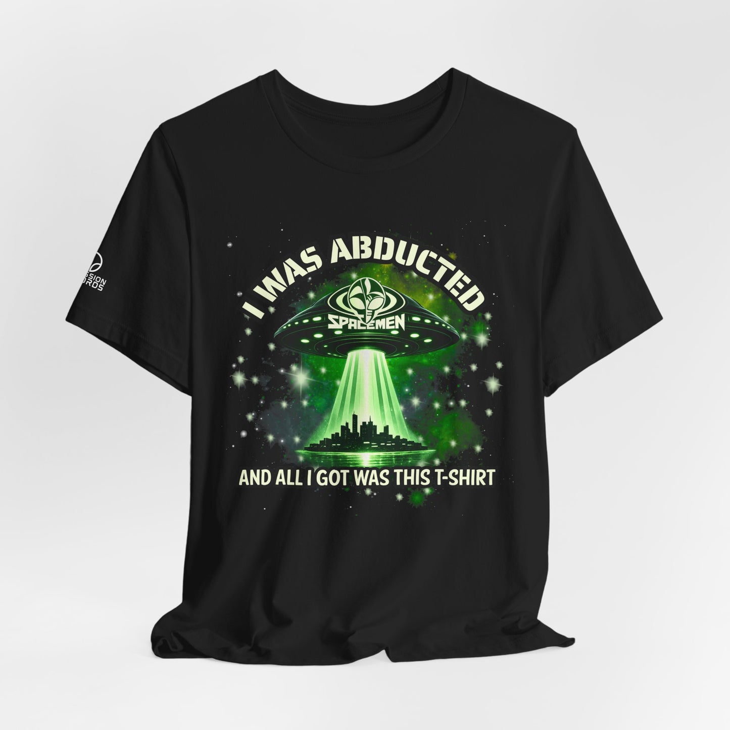 Spacemen “I Was Abducted” Tour T-Shirt – Official Echoes in Orbit Tour Souvenir Tee