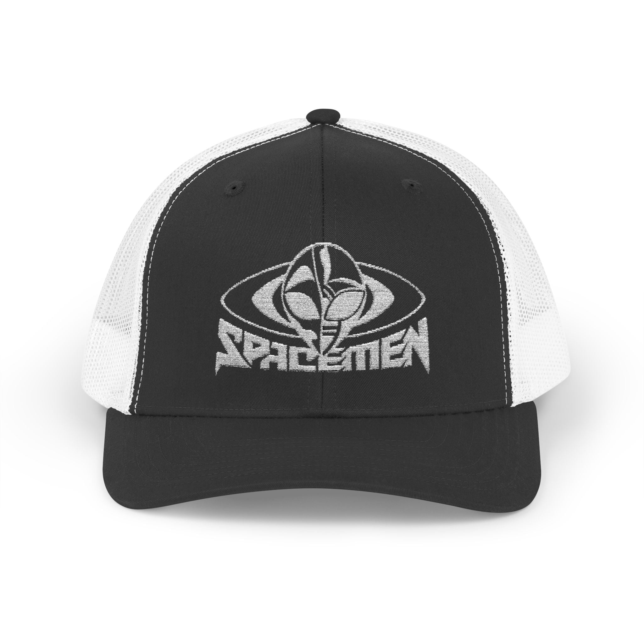 Spacemen Trucker Hat - Black & White