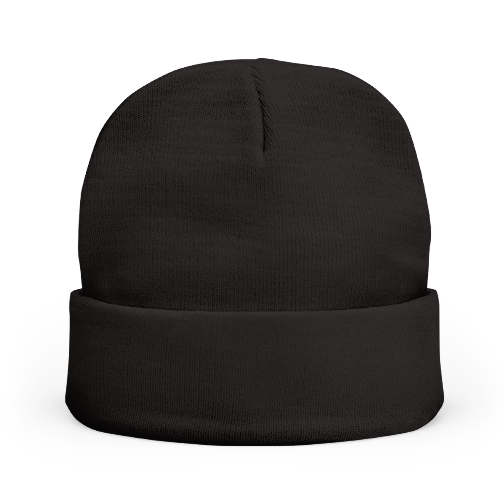 Spacemen Embroidered Knit Beanie - Black
