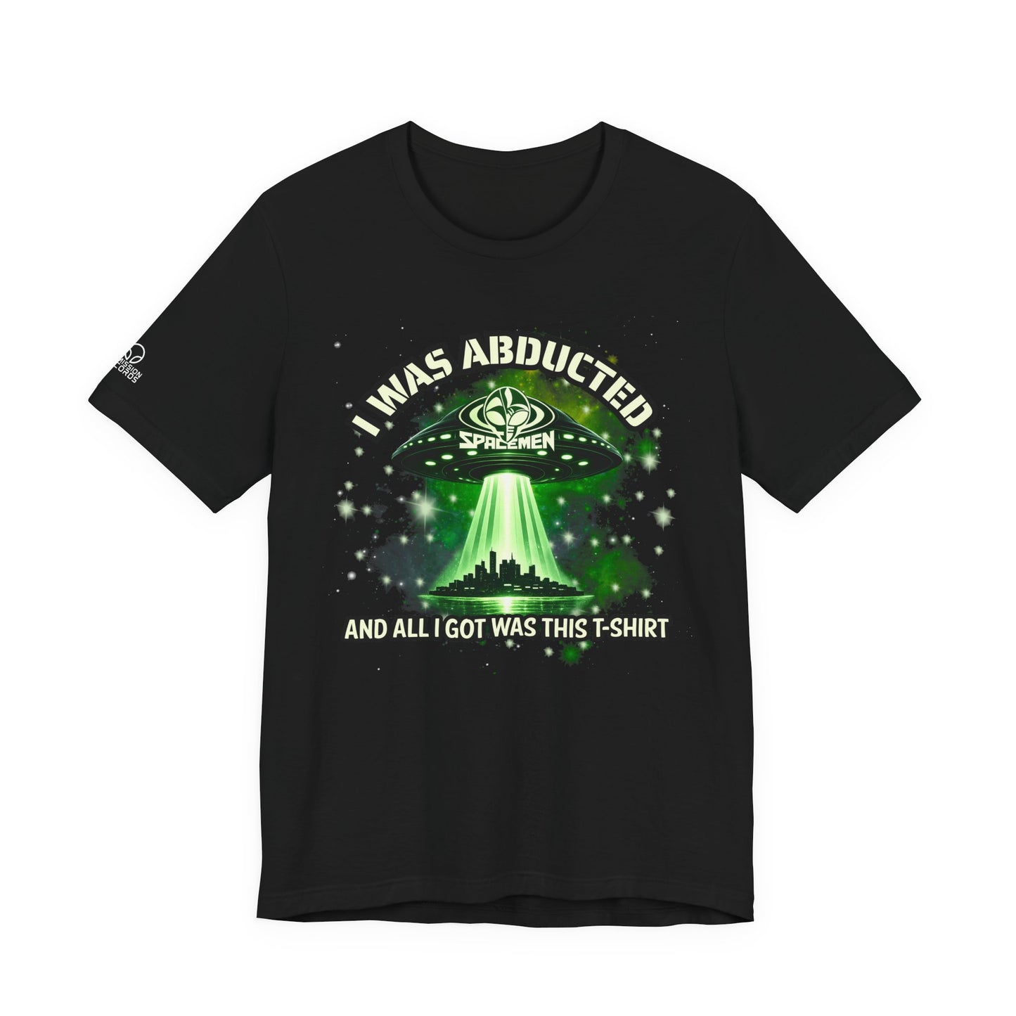 Spacemen “I Was Abducted” Tour T-Shirt – Official Echoes in Orbit Tour Souvenir Tee