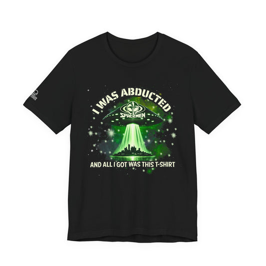 Spacemen “I Was Abducted” Tour T-Shirt – Official Echoes in Orbit Tour Souvenir Tee