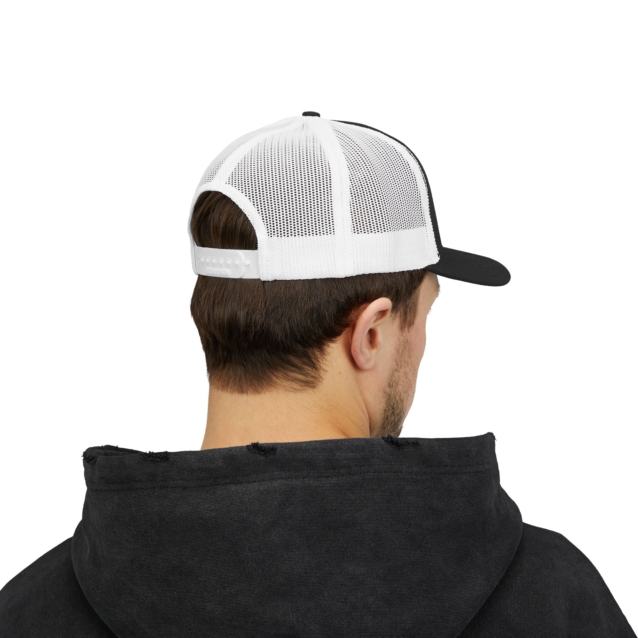 Spacemen Trucker Hat - Black & White