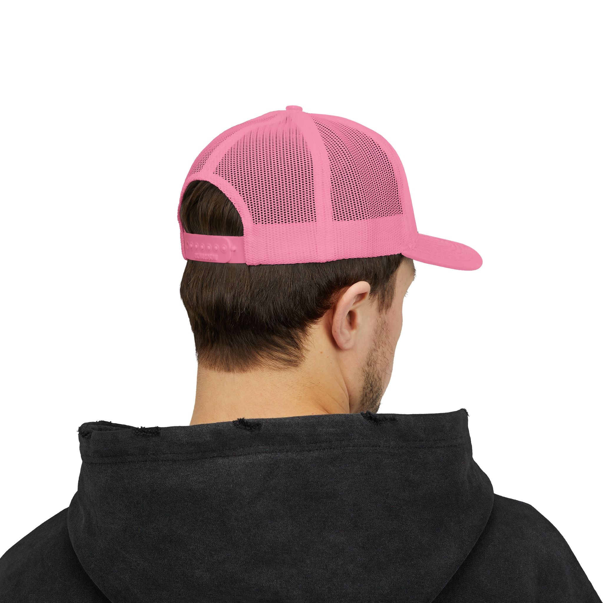 Spacemen Trucker Hat - Pink & White