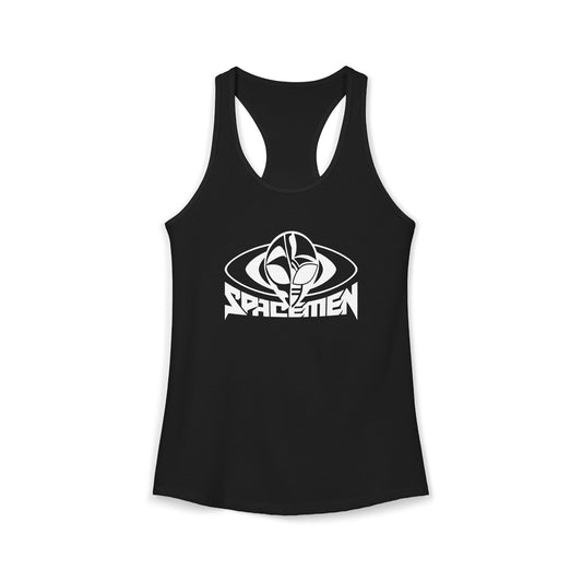 Spacemen Logo Women's Black Racerback