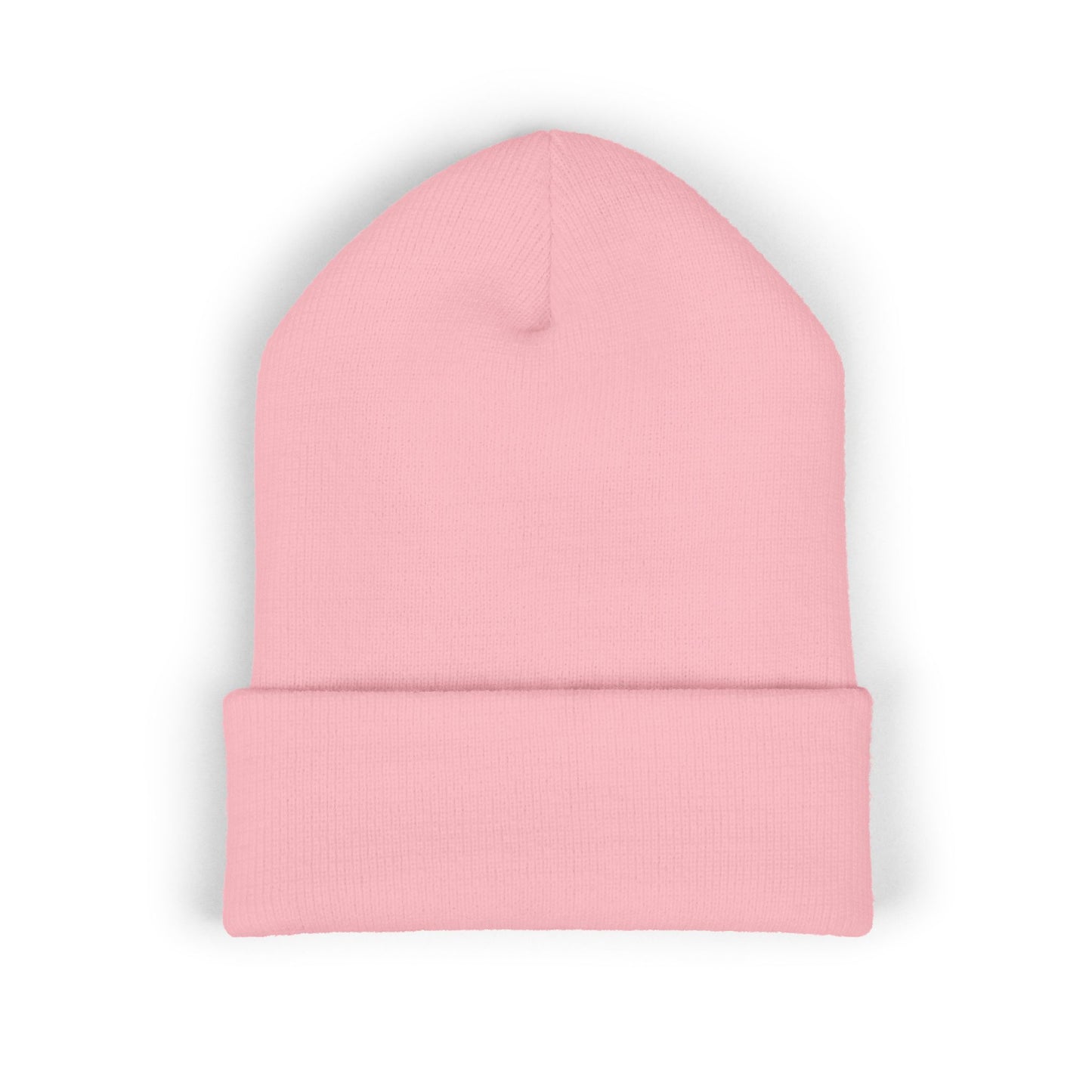 Spacemen Embroidered Knit Beanie - Pink