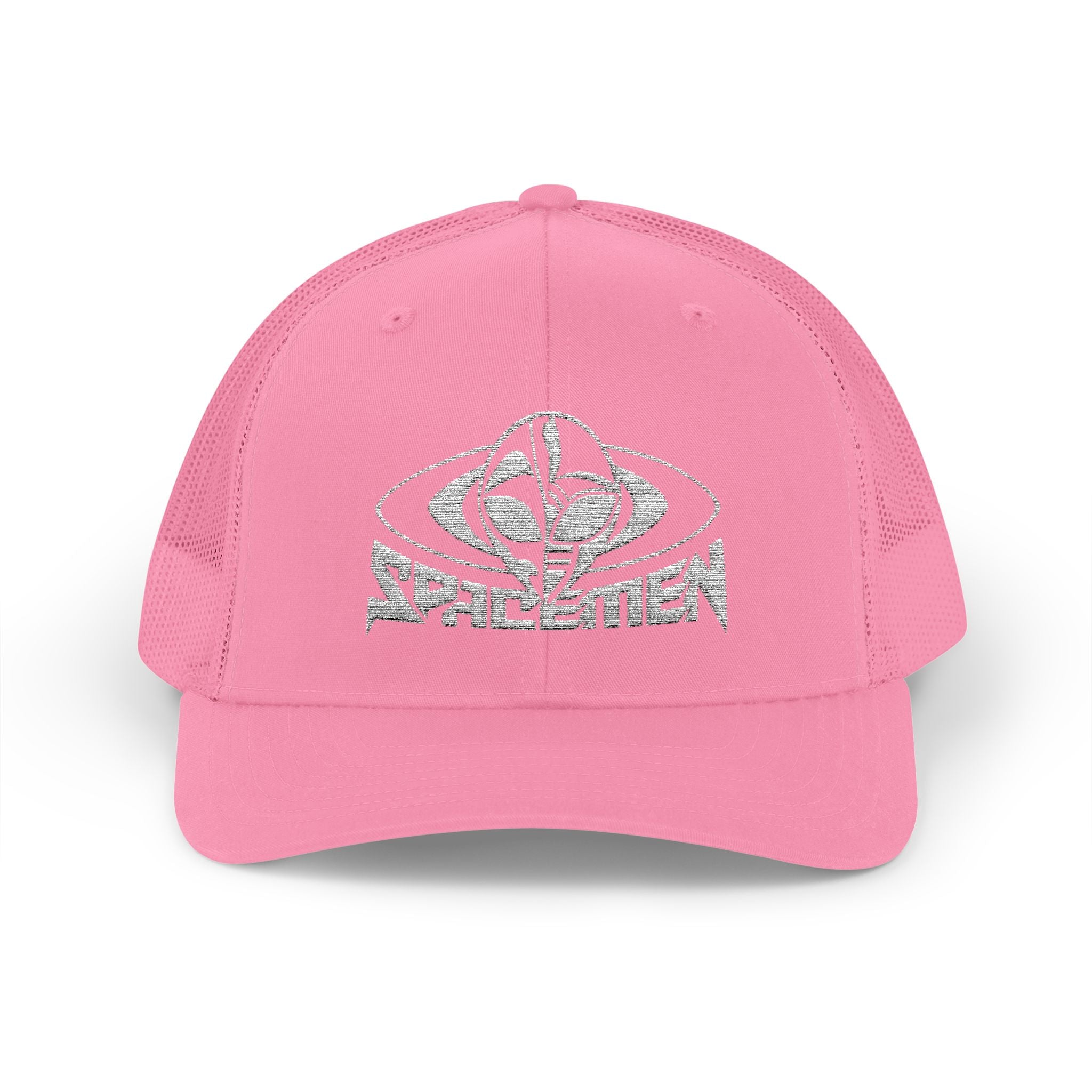 Spacemen Trucker Hat - Pink & White
