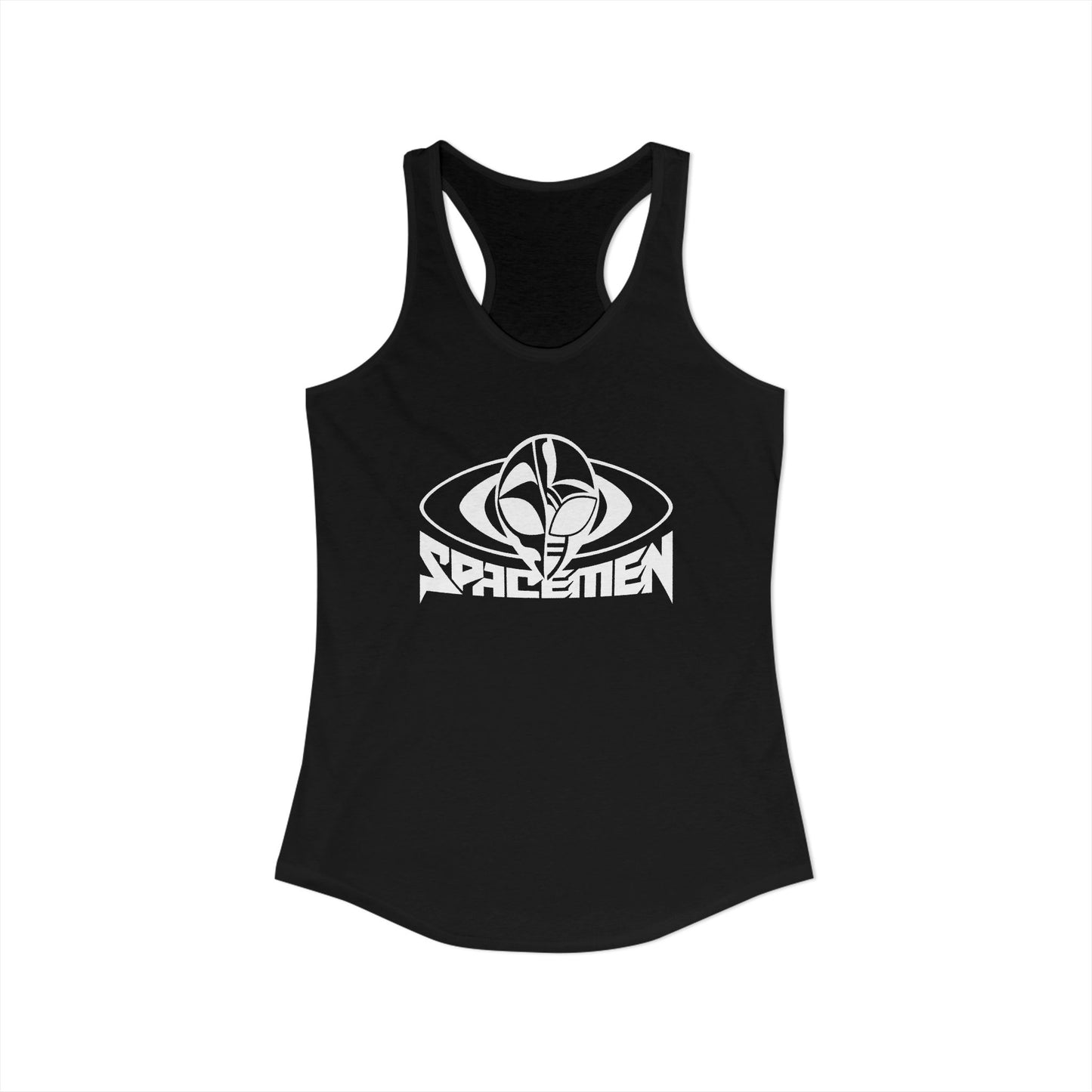 Spacemen Logo Women's Black Racerback